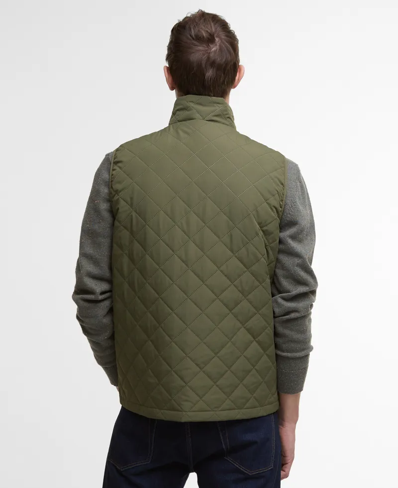 Barbour Filey Ultralight Gilet in Fern-2