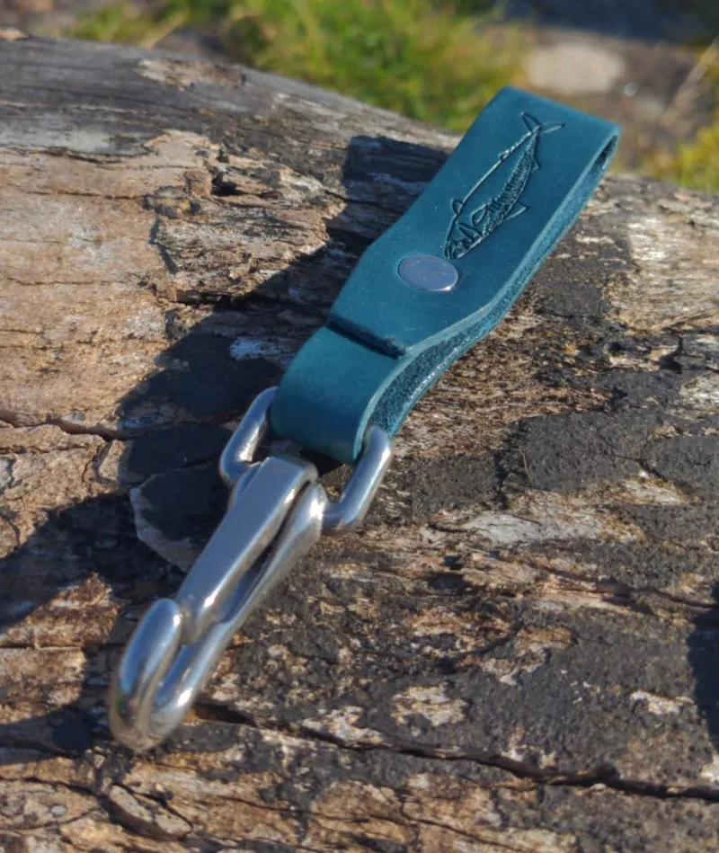 Mackerel Blue Lanyard by J Boult