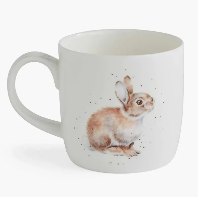 Wrendale 'Fresh As A Daisy' Rabbit Mug-2