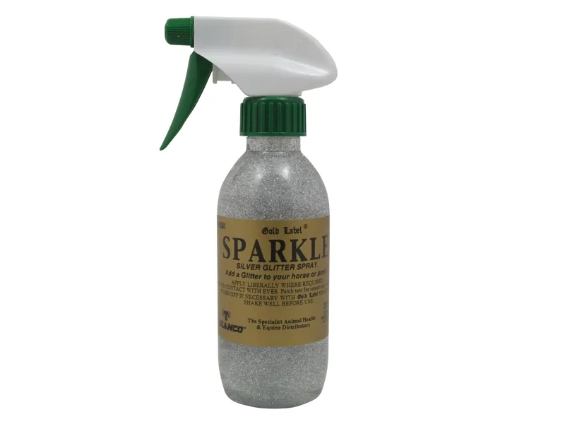 Gold Label 250ml Sparkle Glitter Spray in Silver