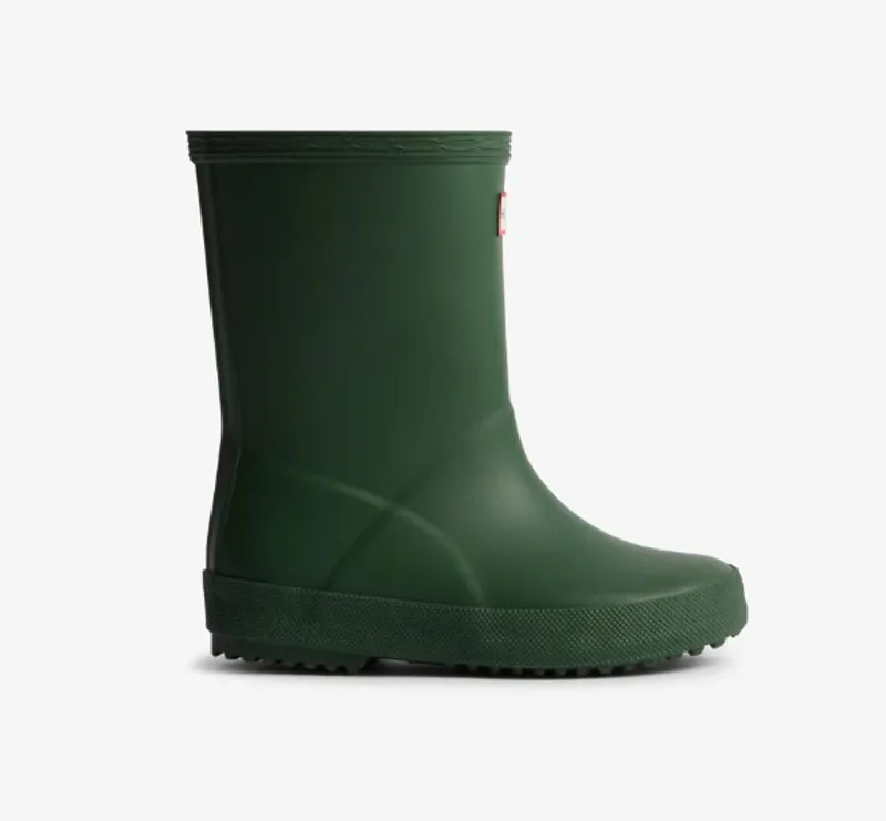 Hunter Kids First Boots in Hunter Green