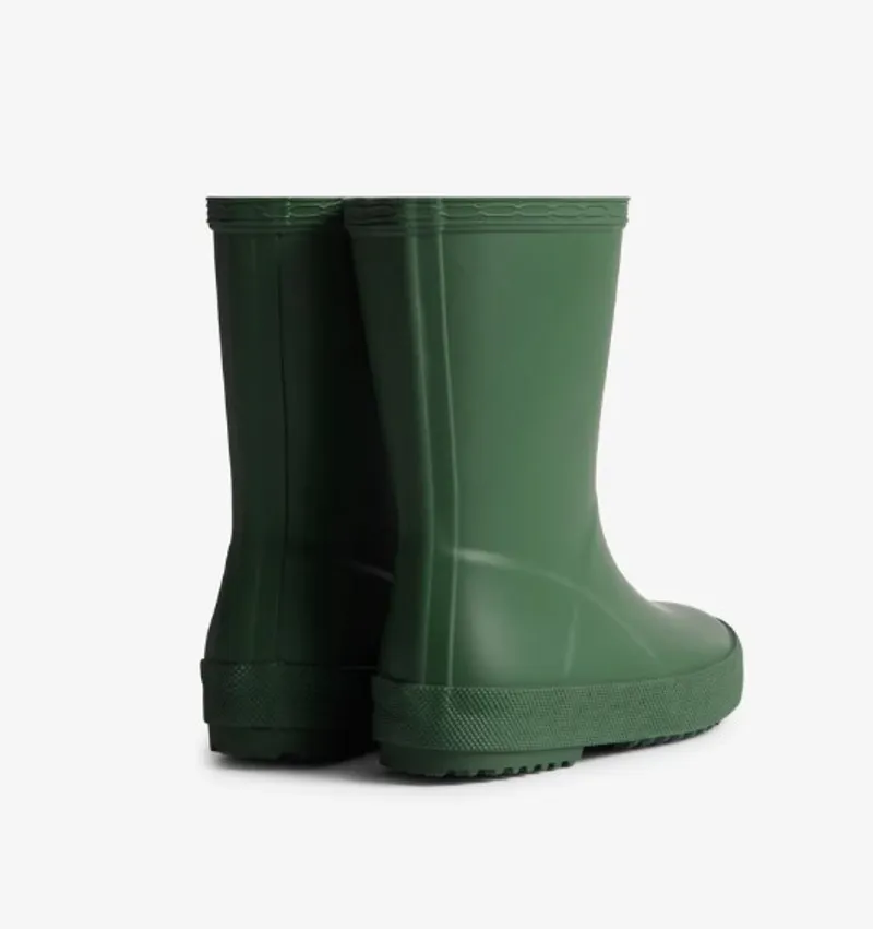 Hunter Kids First Boots in Hunter Green-2