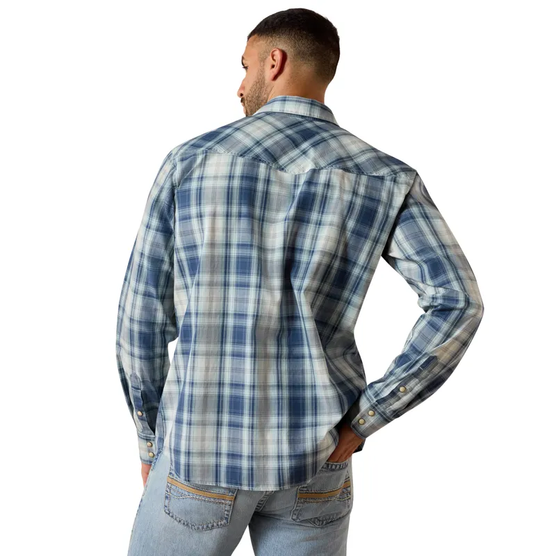 Ariat Retro Heathcliff Western Shirt in Key Largo Plaid-2