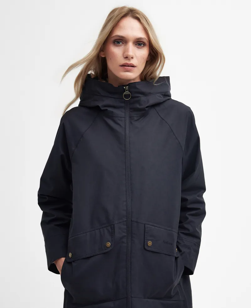 Barbour Heron Jacket in Dark Navy-3