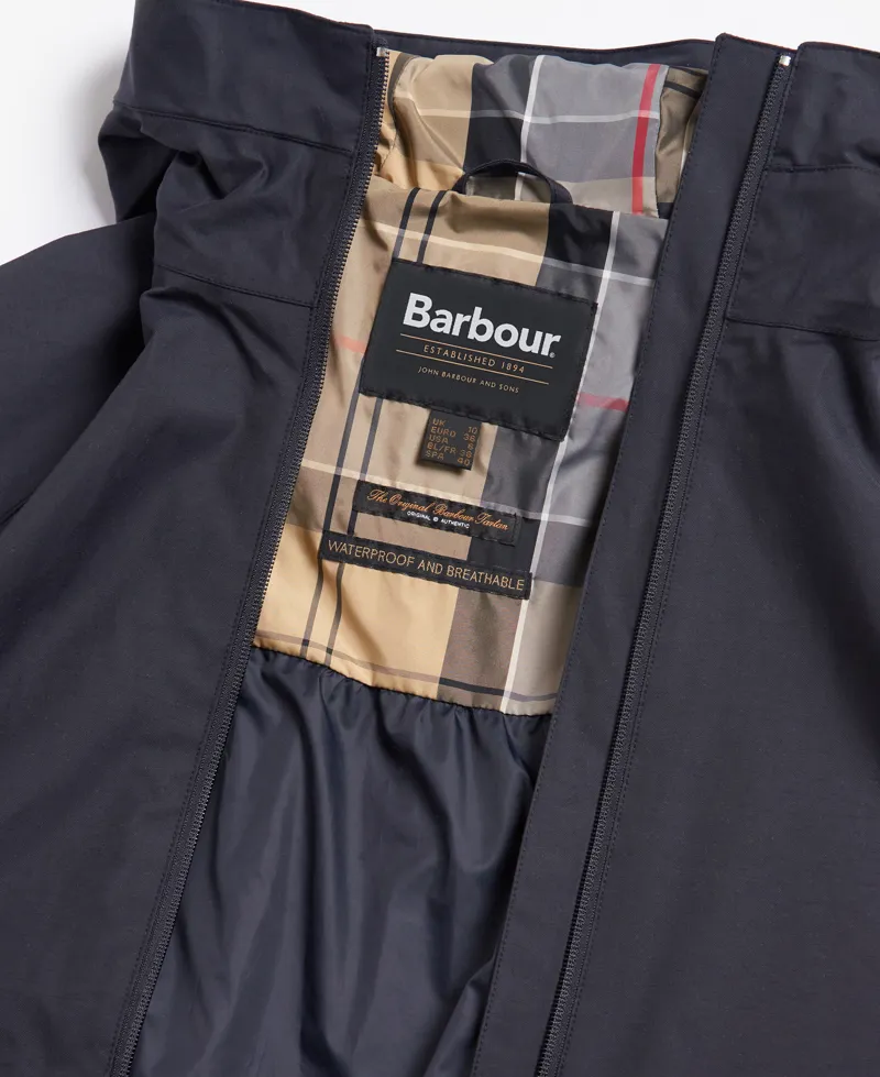 Barbour Heron Jacket in Dark Navy-4