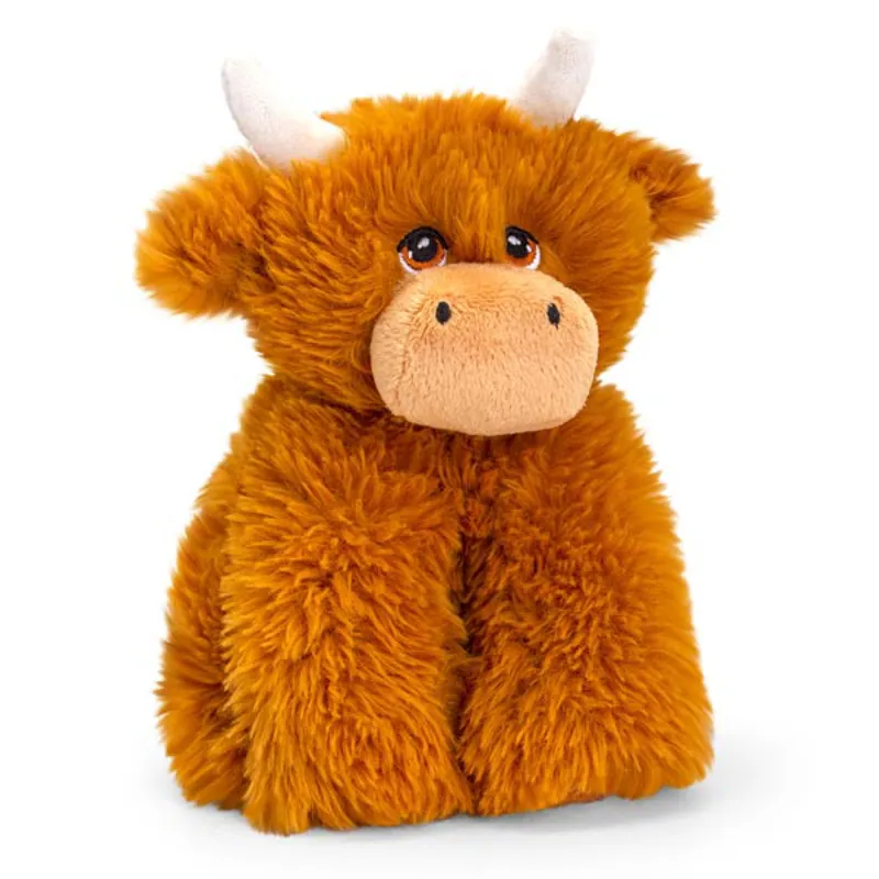 Keel Toys Eco Highland Cow Soft Toy