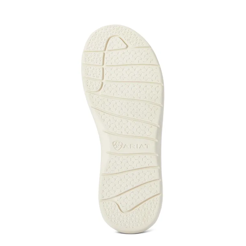 Ariat Hilo Casual Shoes in Brown Floral Emboss-3