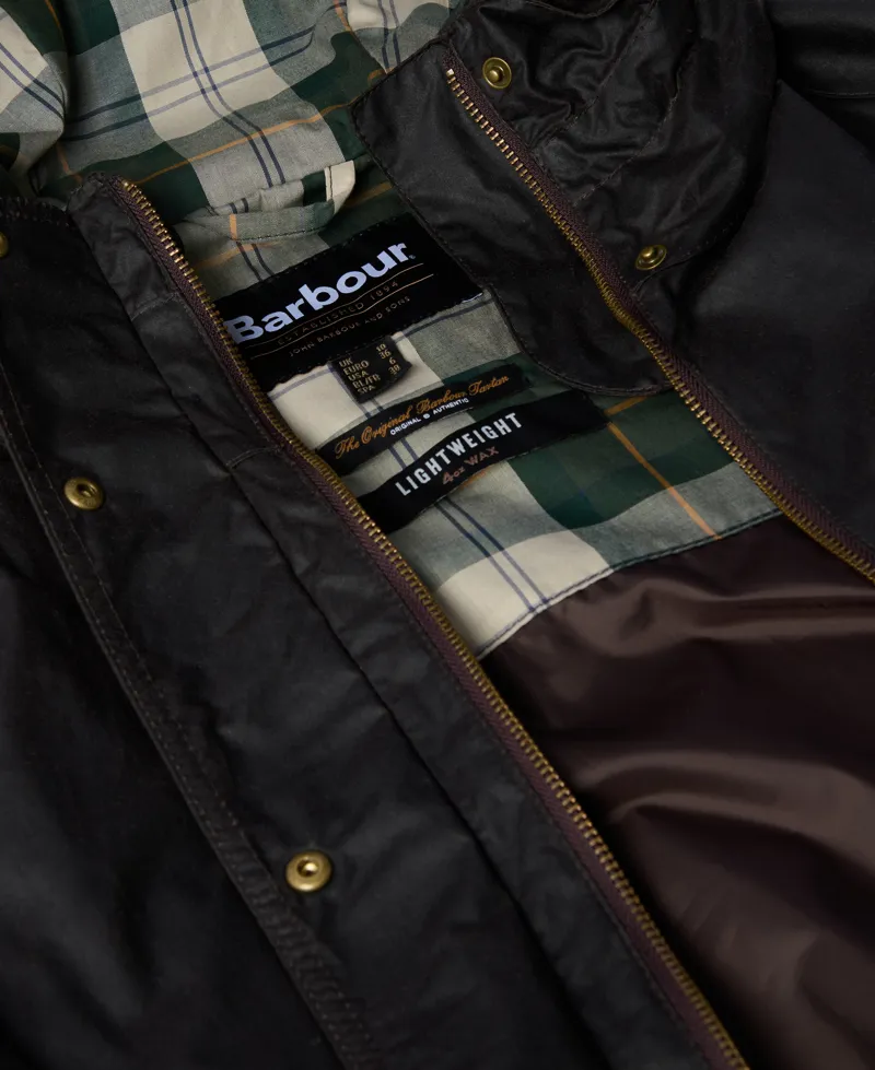 Barbour Hollies Wax Jacket in Rustic-7