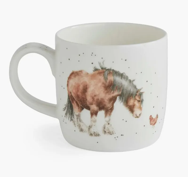 Wrendale 'Side By Side' Horse Mug-1