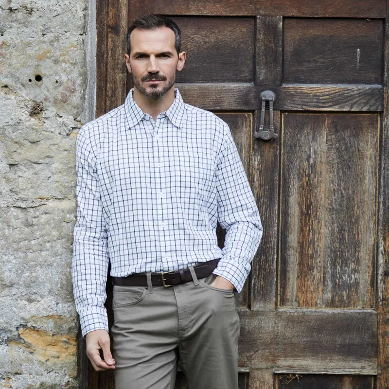 Ridgeline Mens Sedgebrook Shirt in Deep Forest-2