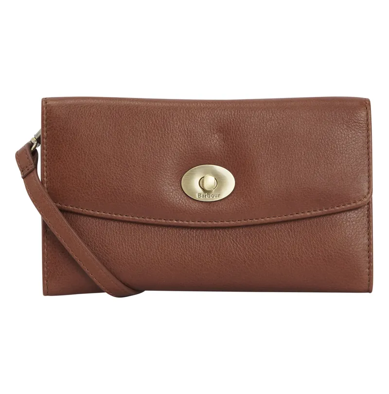 Barbour Isla Travel Purse in Brown