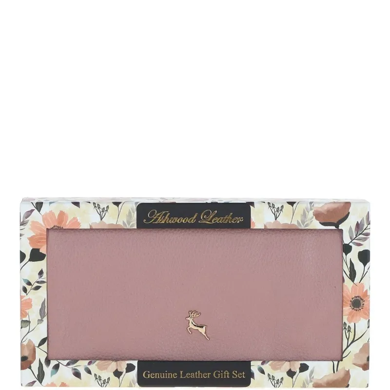 Ashwood Leather Purse Woodrose J-56