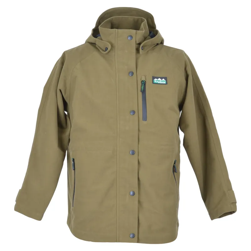 Ridgeline Kids Monsoon Classic Jacket in Teak