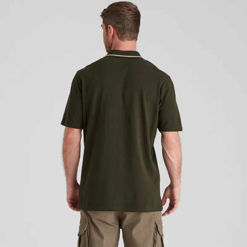 Ridgeline Kilworth Polo Shirt in Deep Forest-2