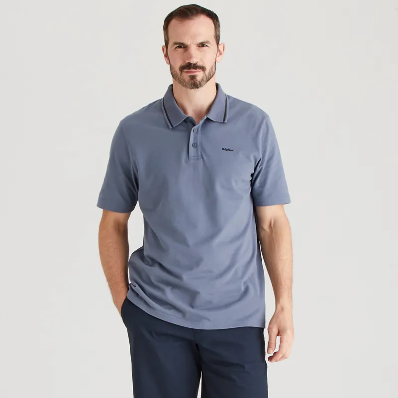 Ridgeline Kilworth Polo Shirt in Storm
