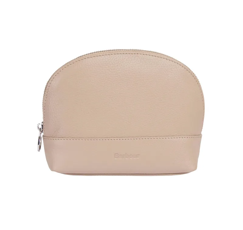 Barbour Make up Bag in Trench/Tempest