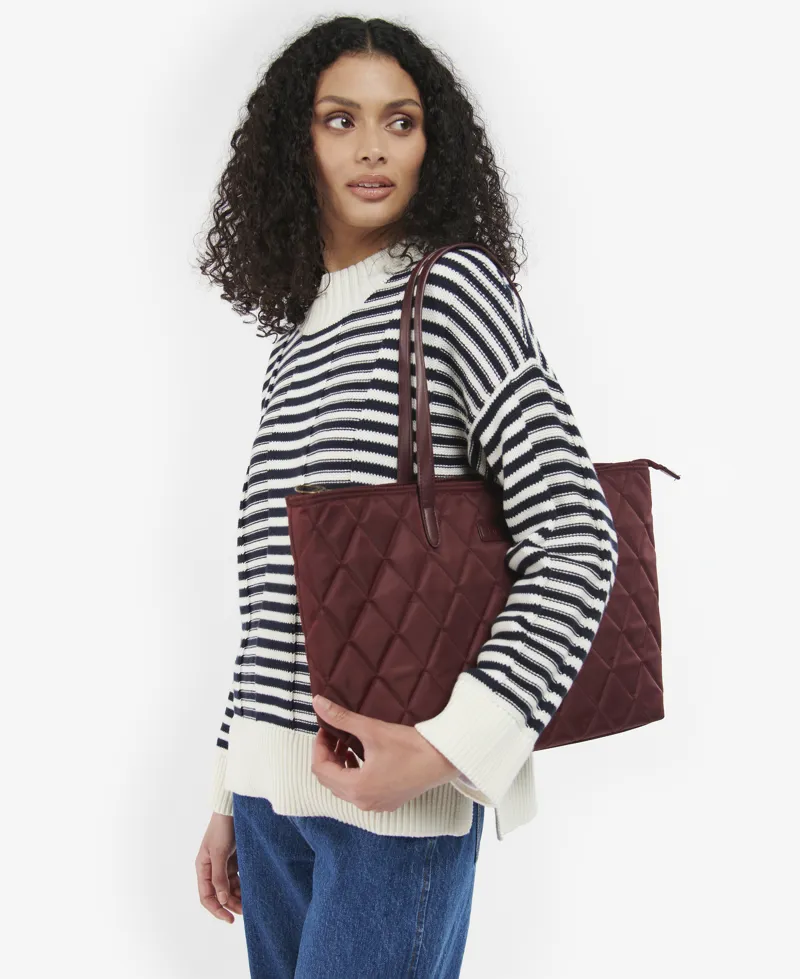 Barbour Witford Quilted Tote Bag in Windsor -7