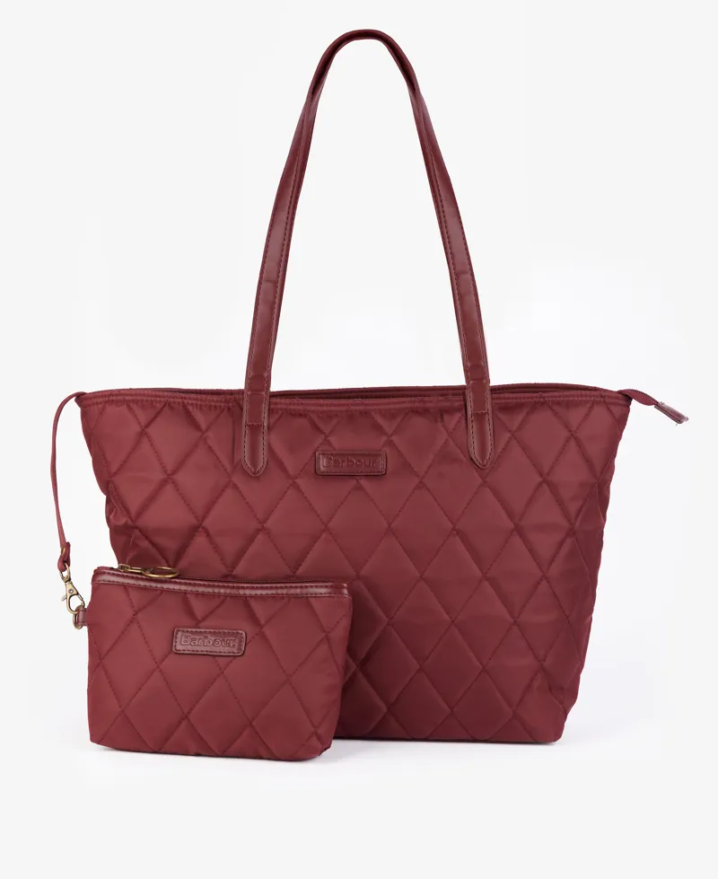 Barbour Witford Quilted Tote Bag in Windsor 