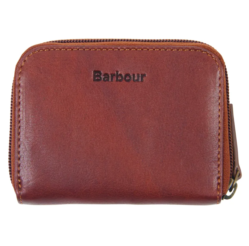 Barbour Laire Leather Purse Brown