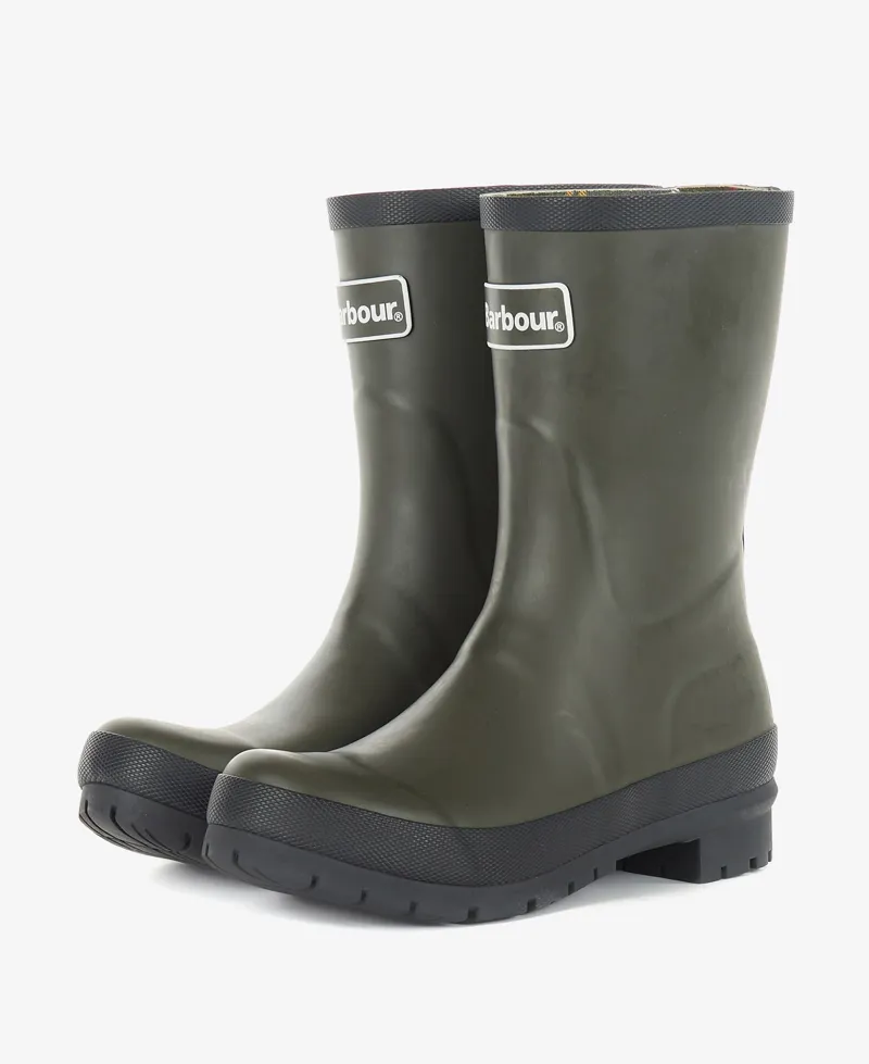 Barbour Banbury Wellingtons in Olive-1