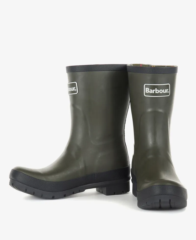 Barbour Banbury Wellingtons in Olive-2