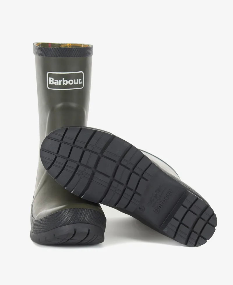 Barbour Banbury Wellingtons in Olive-3