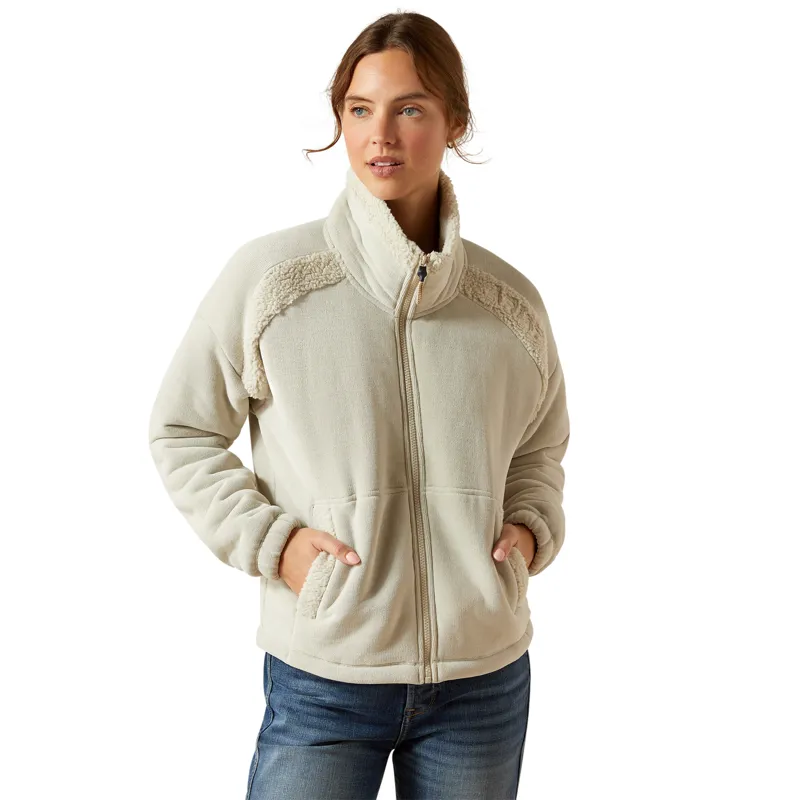 Ariat Lafayette Full Zip Sweatshirt in Pelican