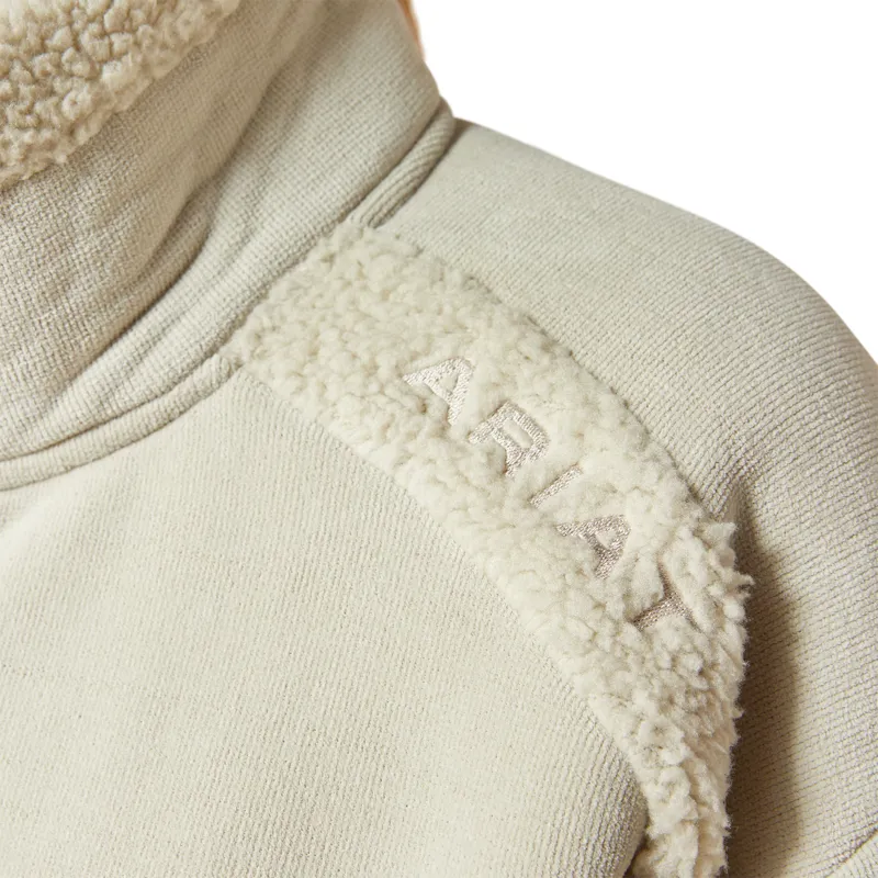 Ariat Lafayette Full Zip Sweatshirt in Pelican-2