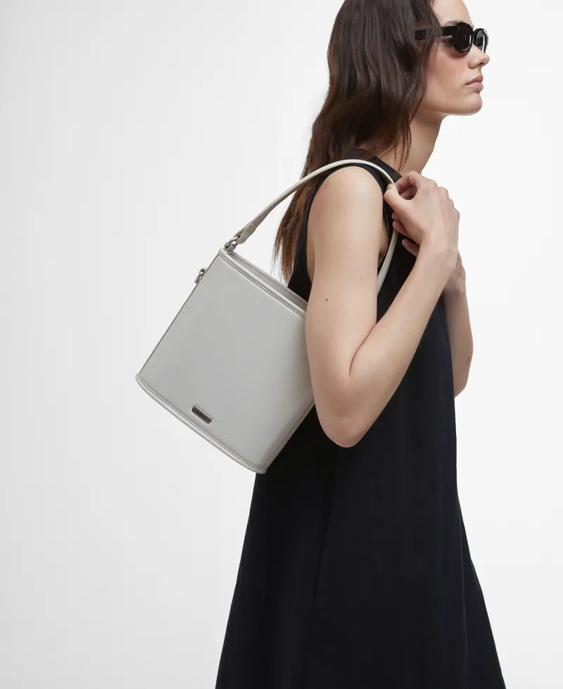 Barbour Laire Bucket Bag in Light Sand-1