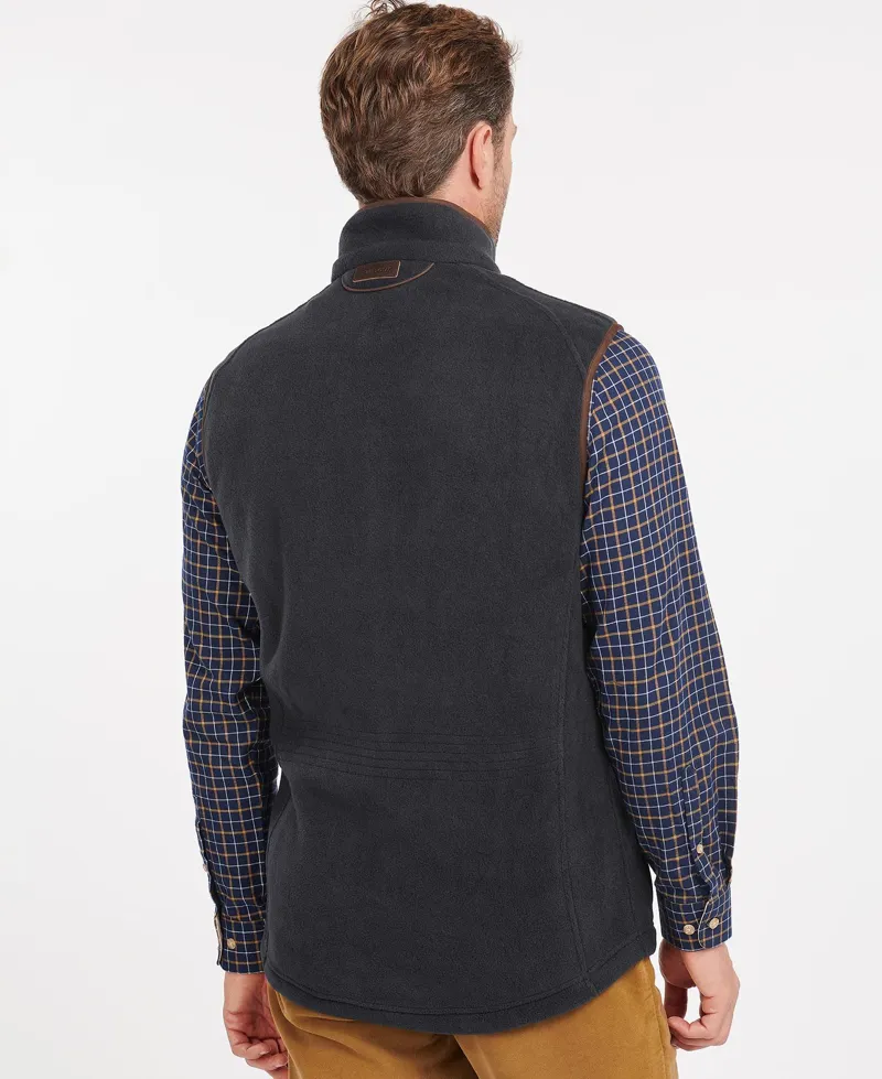 Barbour Langdale Fleece Gilet in Navy -2