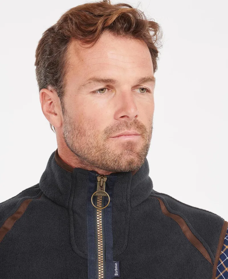 Barbour Langdale Fleece Gilet in Navy -3