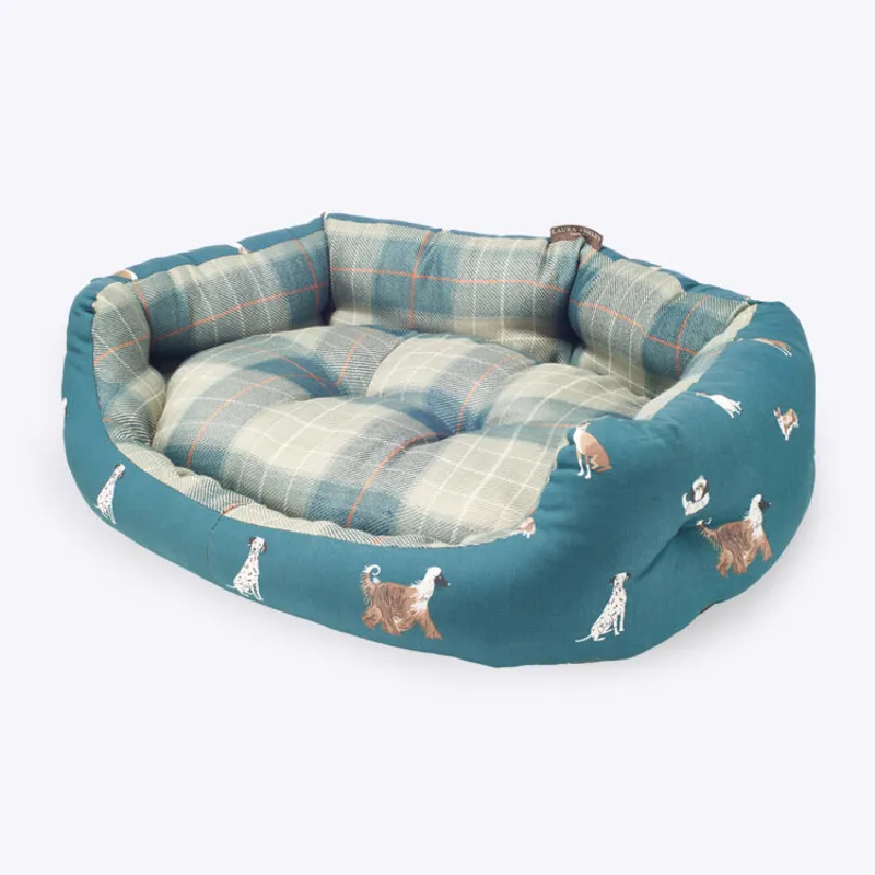 Danish Design 40 in. 101 cm Laura Ashley Deluxe Slumber Bed in Navy-1