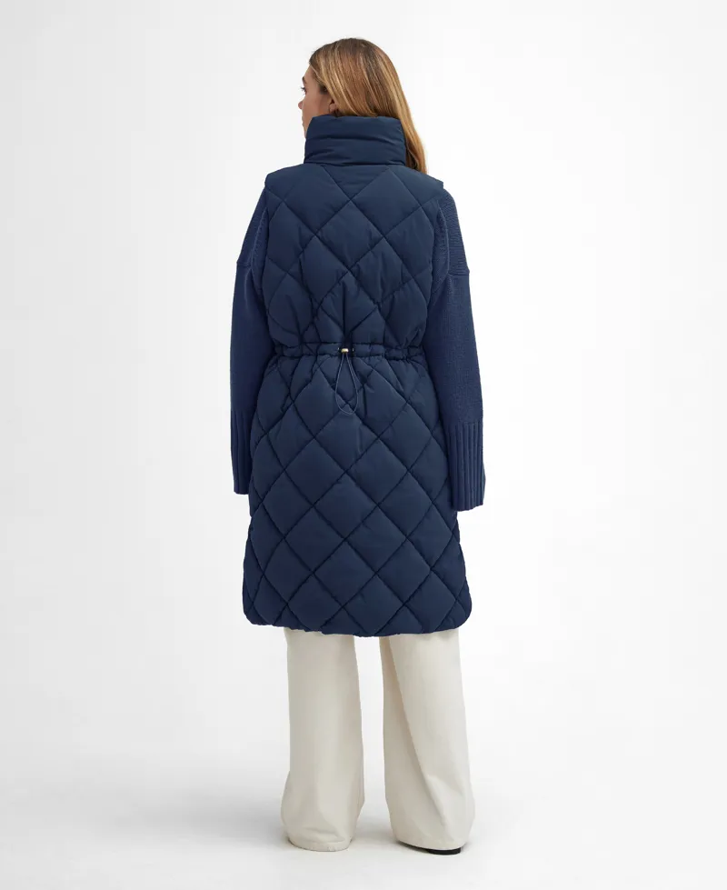 Barbour Leverton Gilet in Navy-2