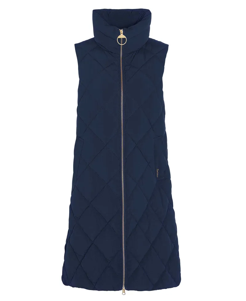 Barbour Leverton Gilet in Navy