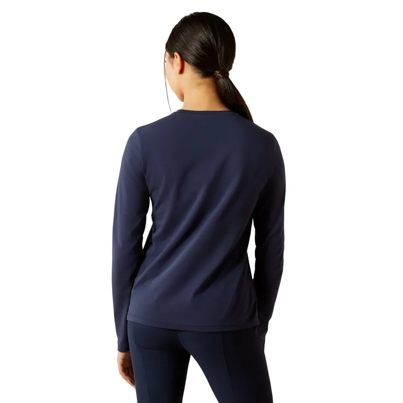Ariat Youth Liberty Jump T-shirt in Navy-2