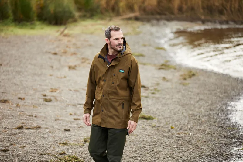 Ridgeline Mens Monsoon Light Jacket in Teak-5