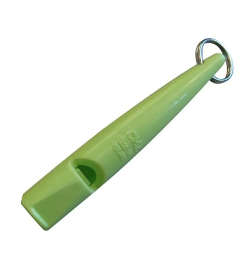 Acme Plastic Dog Whistle 211.5 Lime Green
