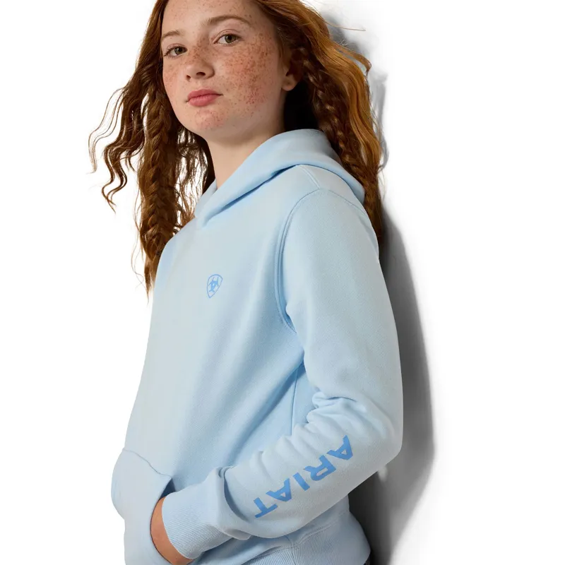 Ariat Youth 2.0 Hoodie in Nantucket Breeze-1