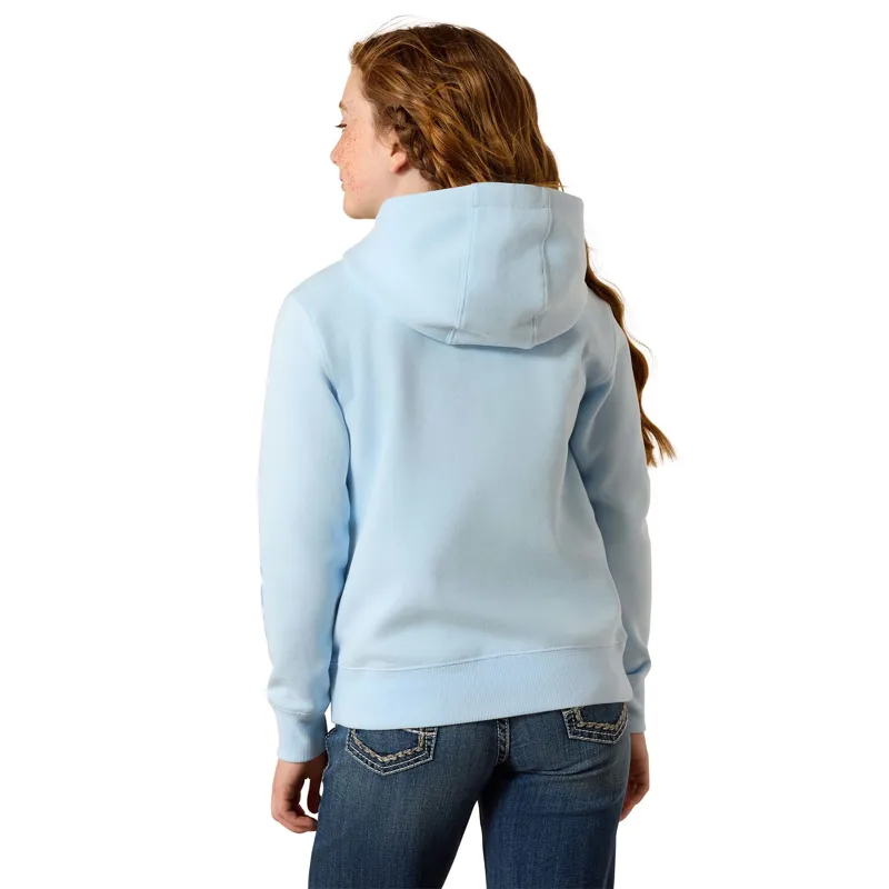 Ariat Youth 2.0 Hoodie in Nantucket Breeze-2