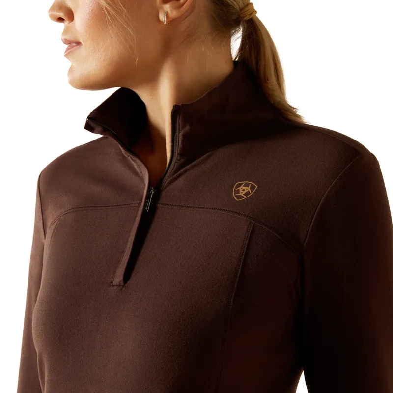 Ariat Lowell 3.0 1/4 Zip Baselayer in Java-1