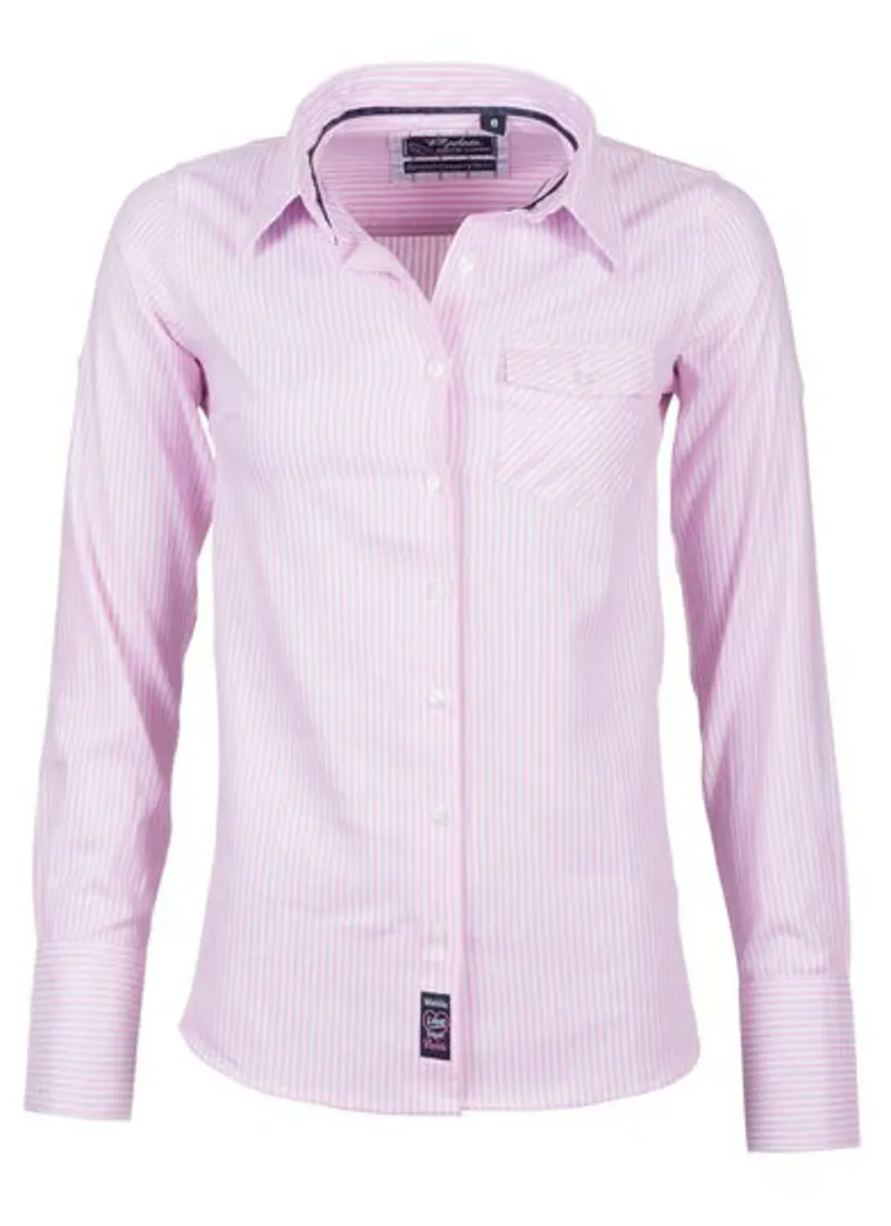 Rydale Hannah Striped Shirt in Matilda Pink