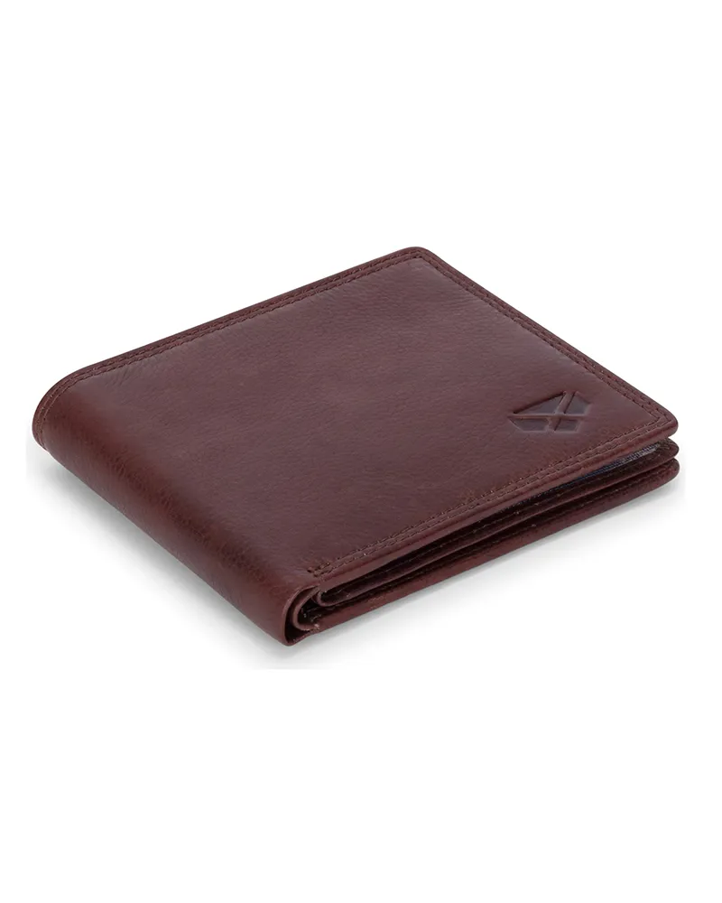 Hoggs of Fife Monarch Leather Wallet in Conker-3