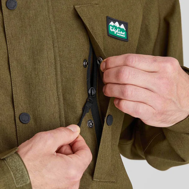 Ridgeline Mens Monsoon Light Jacket in Teak-2