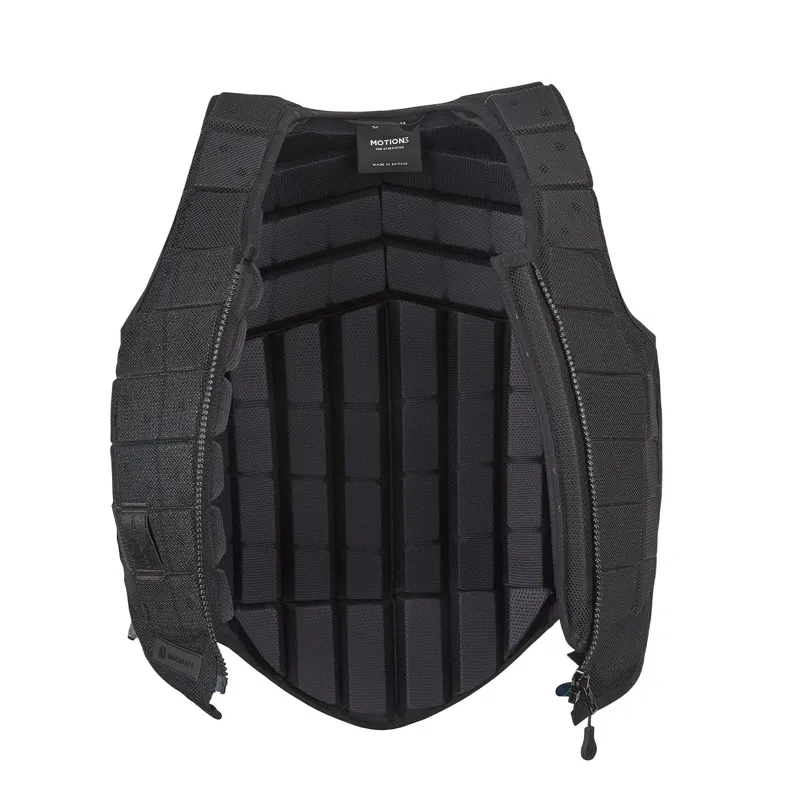 Racesafe Motion 3 Body Protector in Black Extra Small-2