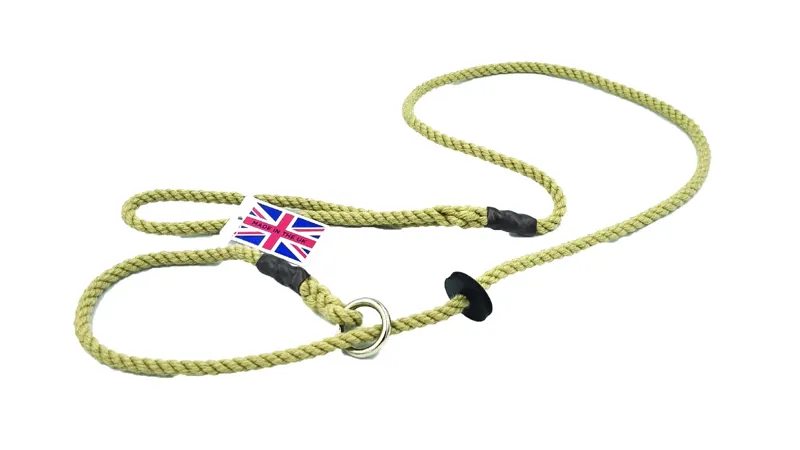 Bisley Deluxe 6mm Slip Lead in Natural