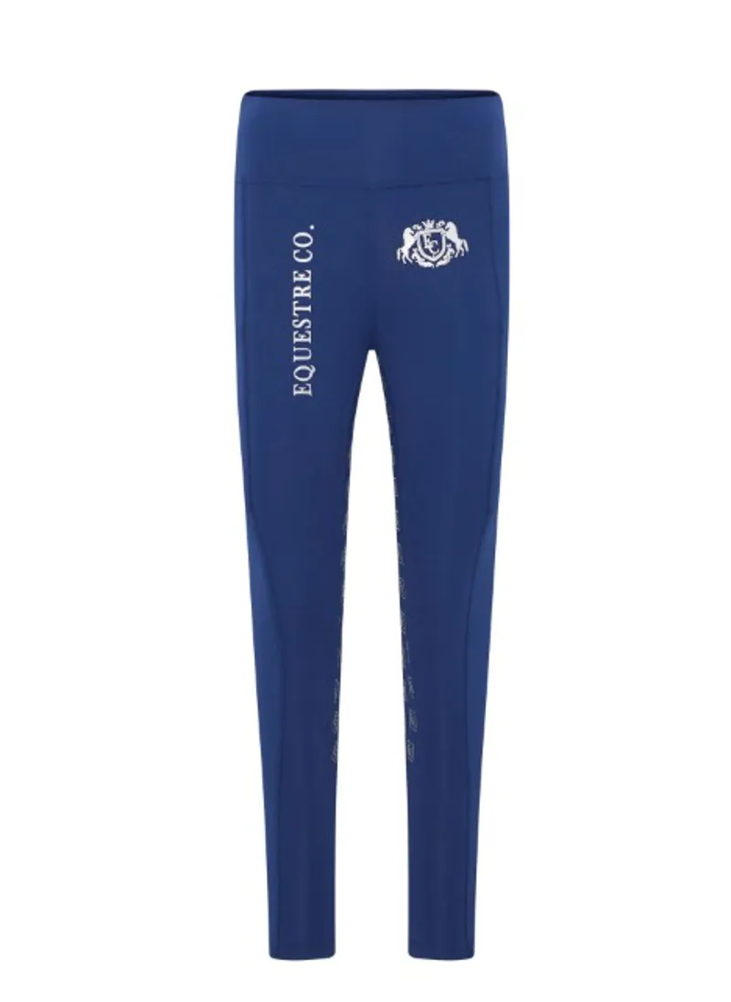 Equestre Co Nouveau Long Riding Tights in Ink