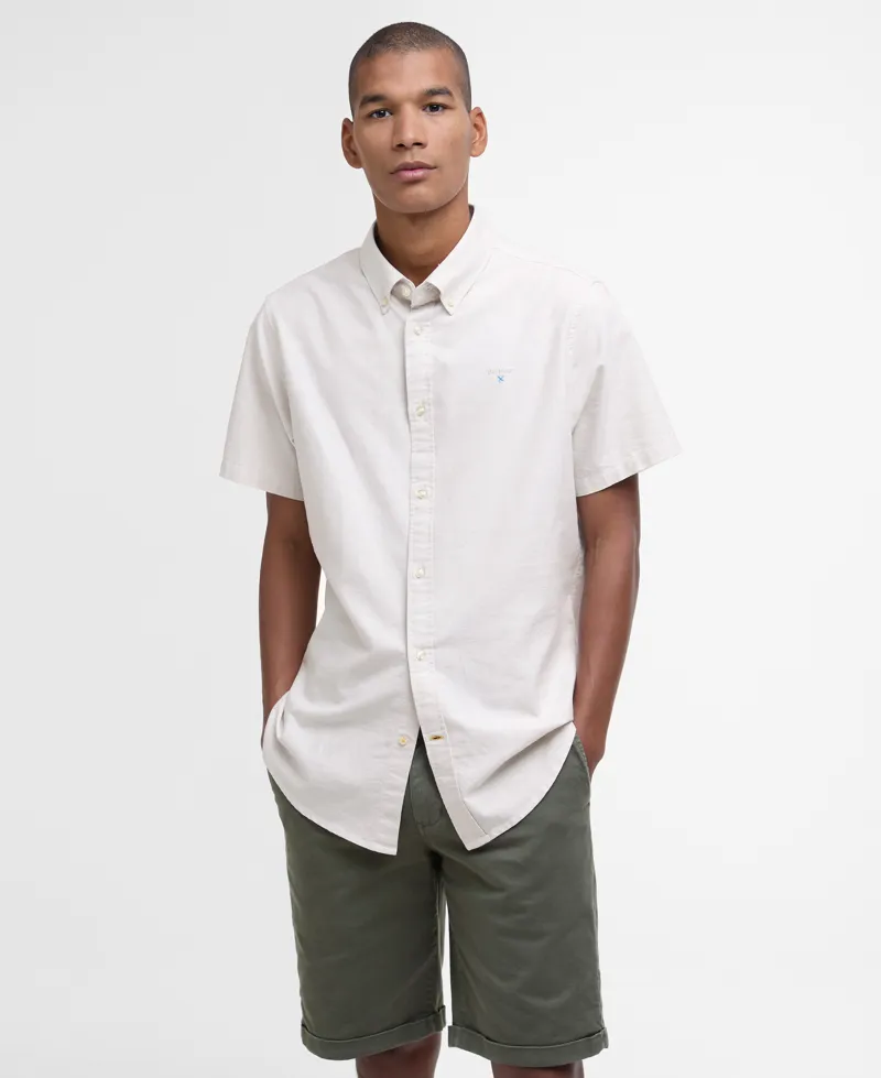 Barbour Oxtown Tailored Shirt in Oatmeal-1