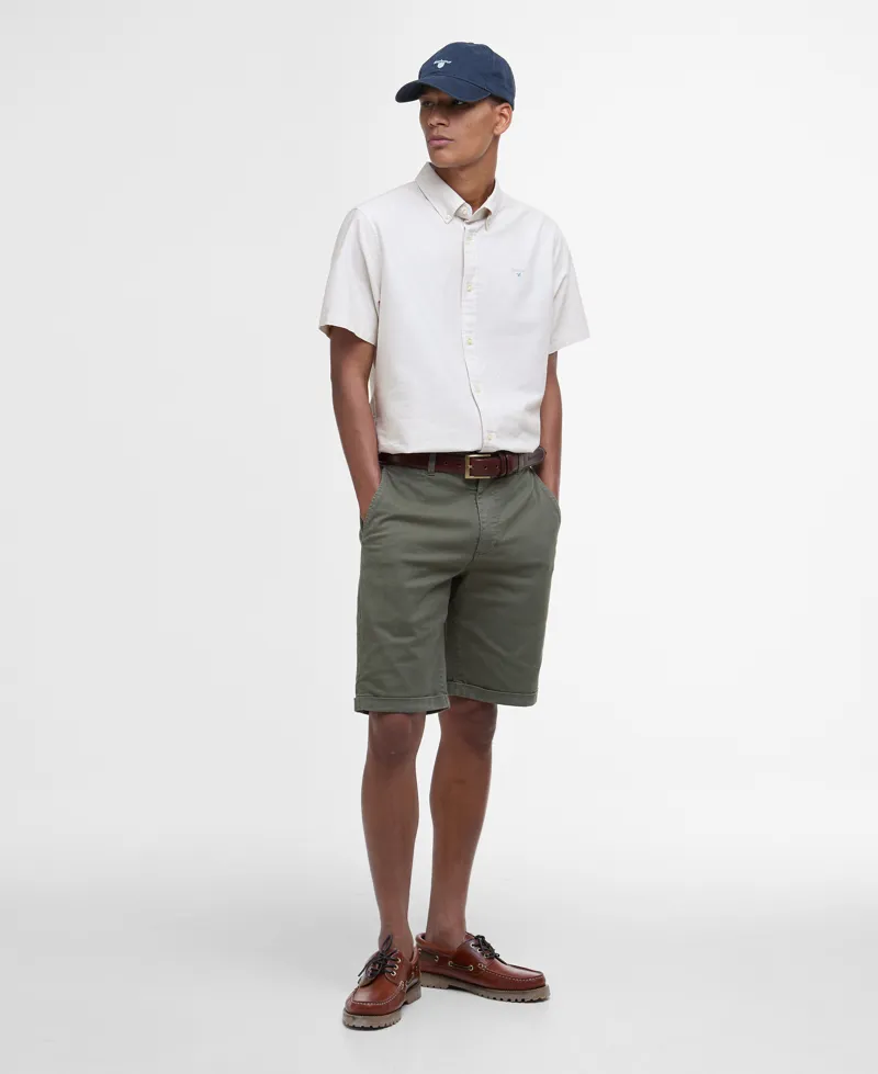 Barbour Oxtown Tailored Shirt in Oatmeal-2
