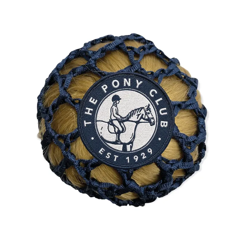 Official Pony Club Bun Net Navy