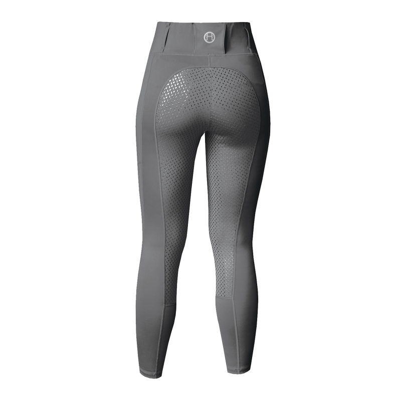 Equetech Performance Aqua-Shield Riding Tights - Grey-1